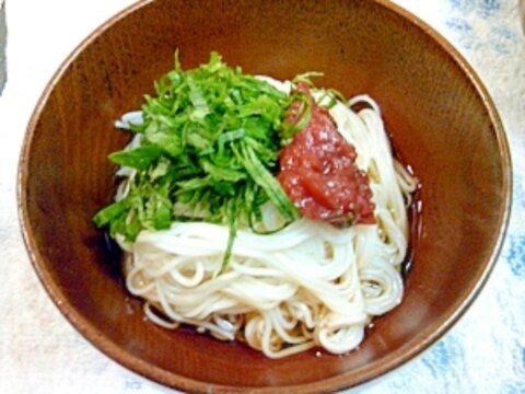 夏はやっぱりそうめん